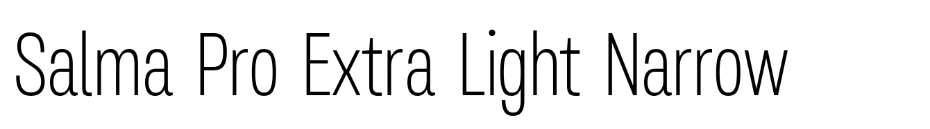 Salma Pro Extra Light Narrow